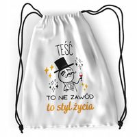 Plecak Dla Teścia Sportowy Szkolny Worek Torba Z Nadrukiem Ze Zdjęciem