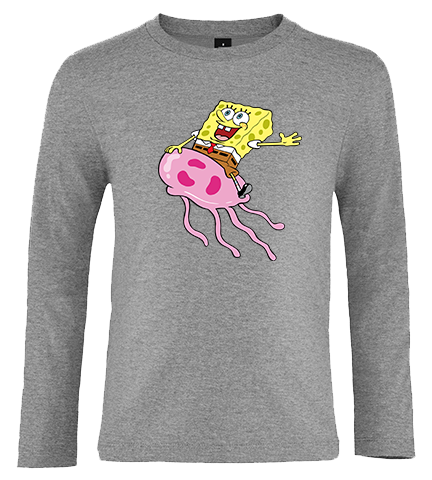 Koszulka z dł.rękaw. SpongeBob zdjęcie 1