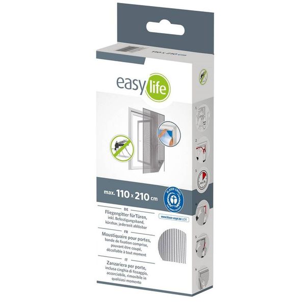 MOSKITIERA DRZWI 2X60X210 BIAŁA zdjęcie 1