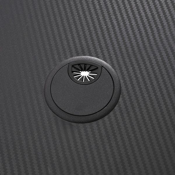 Biurko gamingowe komputerowe czarne zdjęcie 6