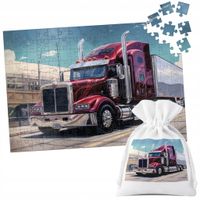 PUZZLE TRADYCYJNE - TIR CIĘŻARÓWKA TRANSPORT SPEDYCJA - 24 el