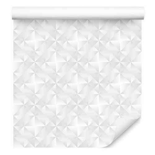 Tapeta Nowoczesna Do Sypialni Wzór GEOMETRYCZNY na Arena.pl