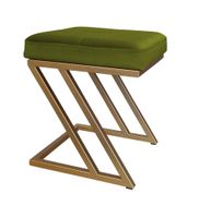 Pufa ZETA LOFT taboret podnóżek podstawa złota BL75