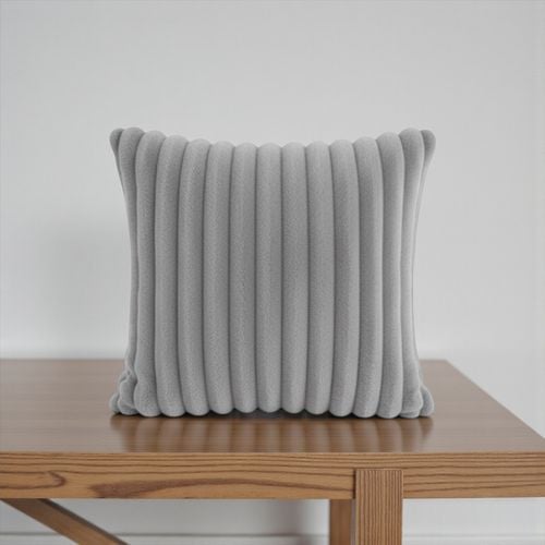 Zestaw 2x Poszewka dekoracyjna Jasiek struktura toczona 40x40 szary na Arena.pl