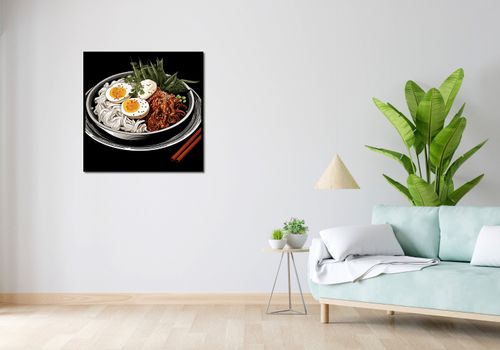 Plakat 80x80cm Ramen w Sztuce na Arena.pl
