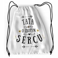 Plecak Dla Taty Sportowy Szkolny Worek Torba Z Nadrukiem Ze Zdjęciem