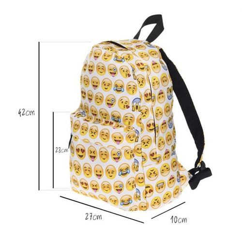 PLECAK EMOTIKONKI BIAŁY PL26 na Arena.pl