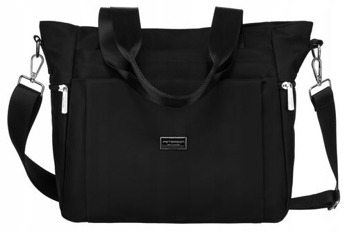 Torebka damska pojemna shopper Peterson z paskiem na ramię miejska sportowa na Arena.pl