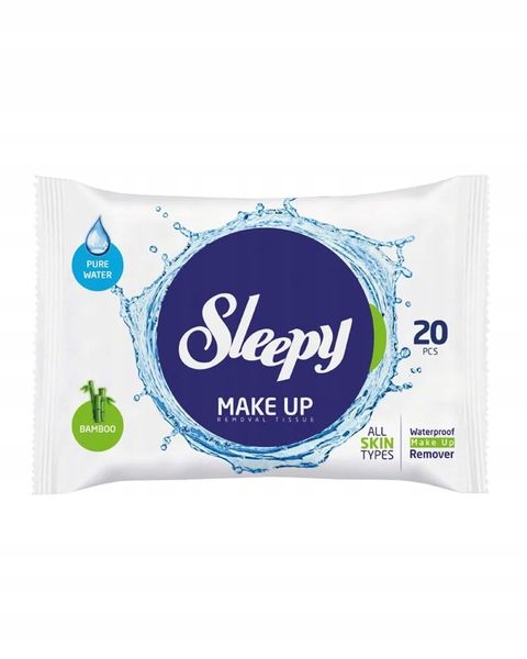 Sleepy - chusteczki do demakijażu 20szt. zdjęcie 1