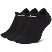 Skarpetki Stopki Czarne Nike Everyday CUSH Dri-Fit 3-Pack R. 42-46 3-pary