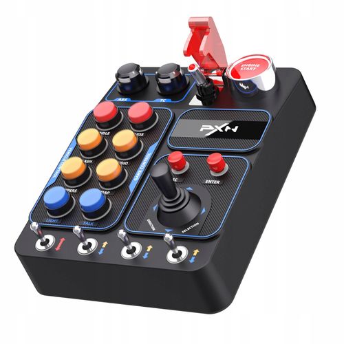 Control Box PXN CB1 Programowalny Panel Przycisków do Simracingu Gier RGB na Arena.pl