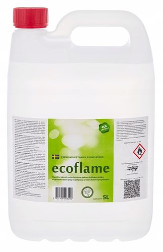 Ecoflame 5L biopaliwo II generacji. Biokominek na Arena.pl