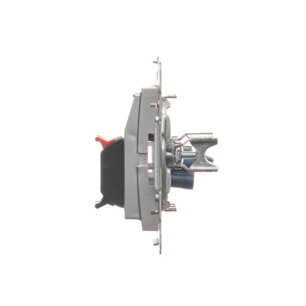 Simon54 Gniazdo głośnikowe podwójne DGL32.01/43 srebne zdjęcie 2