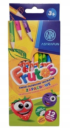 Kredki Ołówkowe Zapach.trójk. Astrafun Frutos na Arena.pl