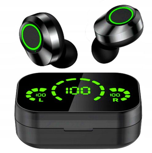 Słuchawki bezprzewodowe douszne BLUETOOTH 5.0 YD03 dotykowe stacja ładująca na Arena.pl