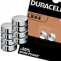 Baterie Duracell guzikowe LR44 MOCNE alkaliczne zestaw x 8 szt