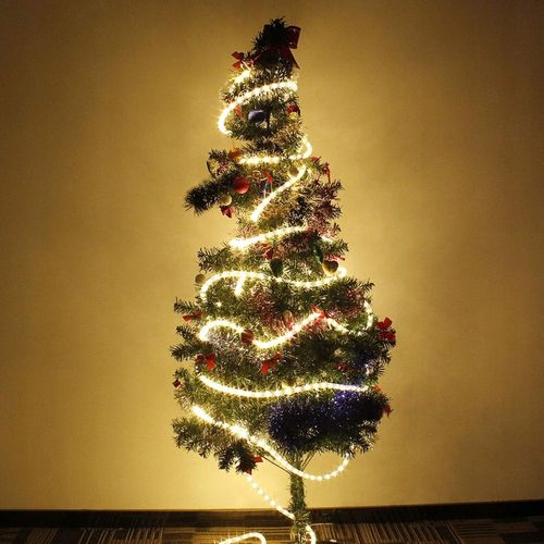 WĄŻ ŚWIETLNY ZEWNĘTRZNY 240 LED LAMPKI CHOINKOWE IP44 10m BIAŁE CIEPŁE na Arena.pl