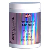 Maska do włosów blond Ronney HOLO Shine NO YELLOW 1L niweluje żółte tony