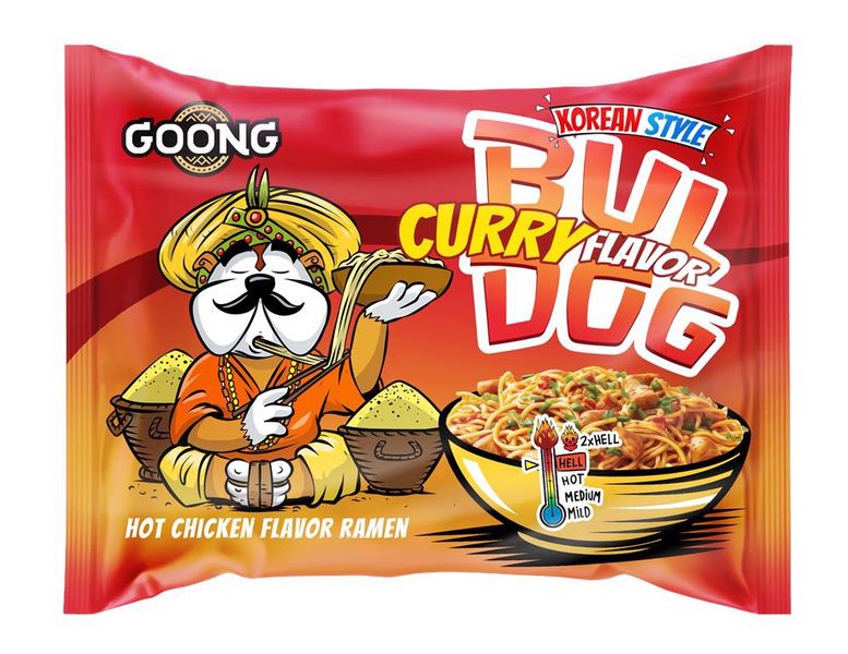 Goong Buldog danie instant curry 117g zdjęcie 1
