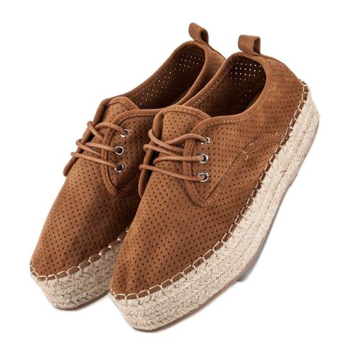 Ażurowe espadryle na platformie r.40 na Arena.pl