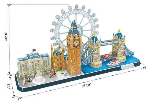 puzzle 3d city line london 2538 na Arena.pl