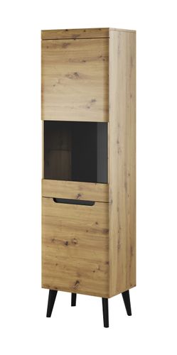 Bettso witryna do salonu jadalni NODIS 53 cm Dąb artisan na Arena.pl