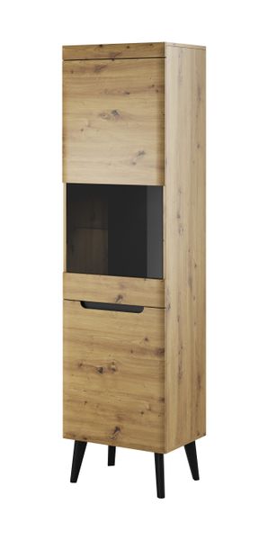 Bettso witryna do salonu jadalni NODIS 53 cm Dąb artisan zdjęcie 1