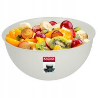 MISKA KUCHENNA PLASTIKOWA DO SAŁATEK 5 L KREMOWA