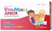 Activlab VitaMinki JUNIOR 30 saszetek witaminy dla dzieci SMAK TRUSKAWKOWY