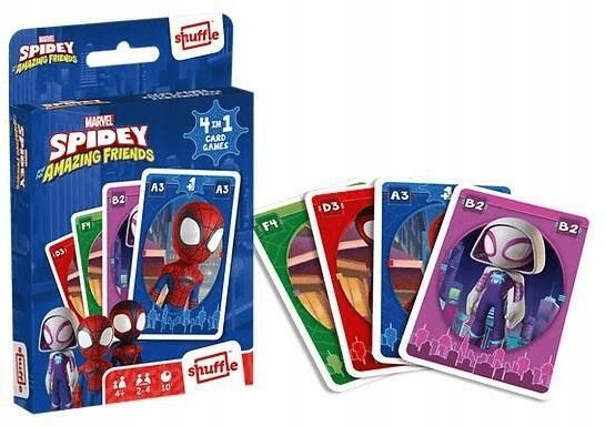 GRA KARCIANA 4W1 SPIDEY 3318 zdjęcie 1