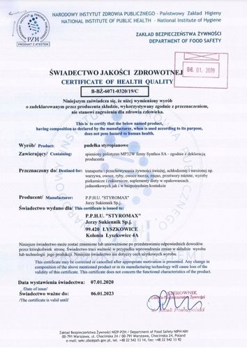 STYROBOX 36,8L pojemnik izotermiczny LODÓWKA TERMO na Arena.pl