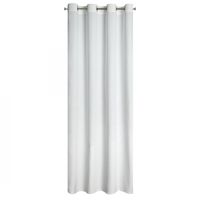 Zasłona na przelotkach o matowym wykończeniu MELANIE 140X250 biała