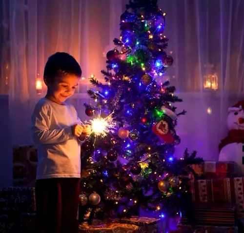 LAMPKI CHOINKOWE 1000 LED FLASH ZEWNĘTRZNE WEWNĘTRZNE ŚWIĄTECZNE MULTIKOLOR na Arena.pl