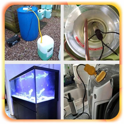 MOCNA ELEKTRYCZNA POMPKA DO SPUSZCZANIA PALIWA OLEJU WODY ROPY 12V POMPA na Arena.pl