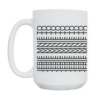 KUBEK "JEBIE MNIE TO" Wzór - Duży 450 ml