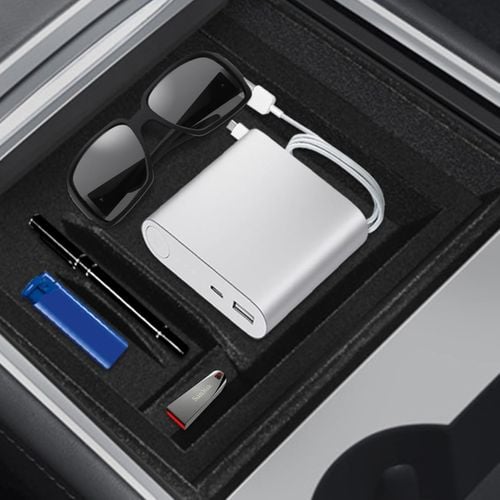 Organizer Konsoli Centralnej do Tesla Model 3 Y 2019-2023 ABS Czarny na Arena.pl