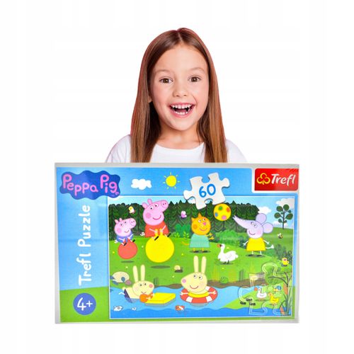 Puzzle 60 Wakacyjna Zabawa Peppa Pig 17326 na Arena.pl