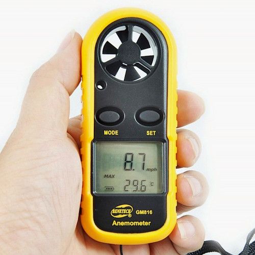ANEMOMETR WIATROMIERZ MIERNIK WIATRU Z TERMOMETREM zdjęcie 3