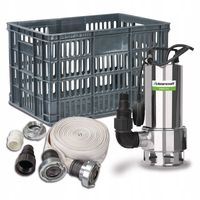 ZESTAW Pompa zatapialna + wąż i akcesoria Cleancraft SDWP7511 NIEMIECKI