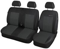 Uniwersalne welurowe pokrowce na przód ELEGANCE 2+1 P1 do VW T4 T5 T6