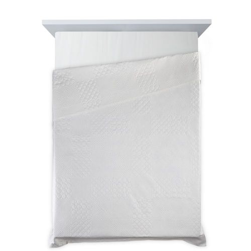 Narzuta dekoracyjna BONI-5 170x210 patchwork biała na Arena.pl