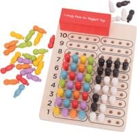 Łamacz kodów MASTERMIND gra logiczna drewniana