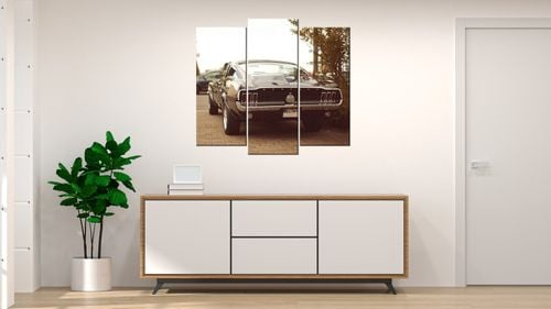 Obraz Na Płótnie 90X80 Ford Mustang - 55Laney69 na Arena.pl