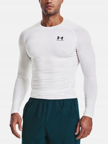 Under Armour Koszulka UA HG Armor Comp LS Biały zdjęcie 1