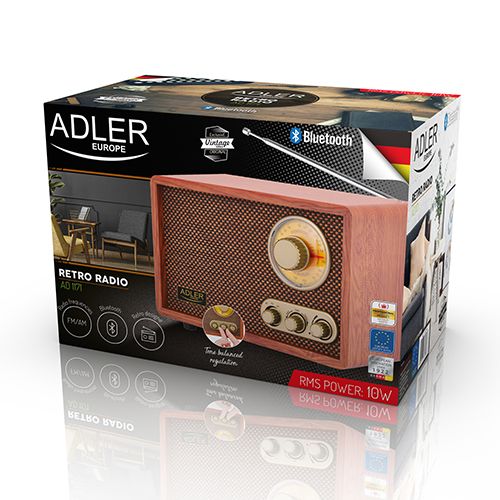 Emaga AD 1171 Retro Radio z Bluetooth na Arena.pl