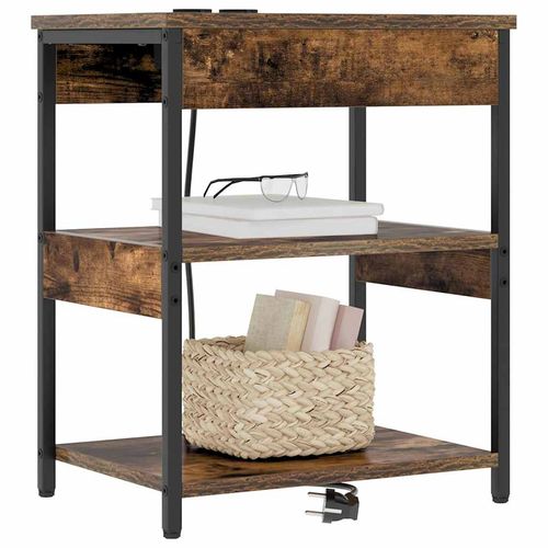 Szafka Nocna Wędzony dąb 41 x 31 x 51 cm na Arena.pl