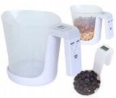 WAGA KUCHENNA DZBANEK KUBEK ELEKTRONICZNA Z MIARKĄ CYFROWA PRECYZYJNA