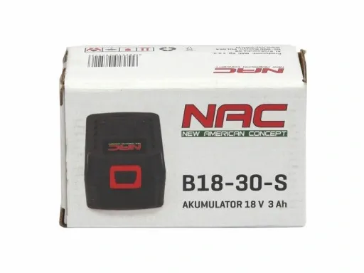 AKUMULATOR NAC 18 V 3 AH DO TB18-B15-S/HB18-B15-S zdjęcie 6