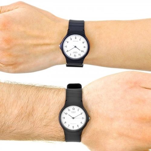 KLASYCZNY ZEGAREK CASIO MQ-24-7BLLEG CYFRY ARABSKIE LEKKI NA PASKU 34mm na Arena.pl