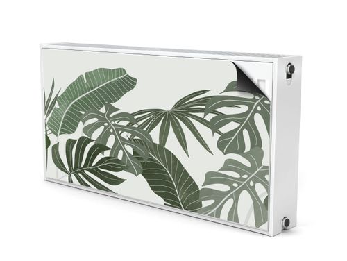 Osłona MAGNETYCZNA Kaloryfera Tropikalne Liście Rośliny 110cm x 60cm na Arena.pl